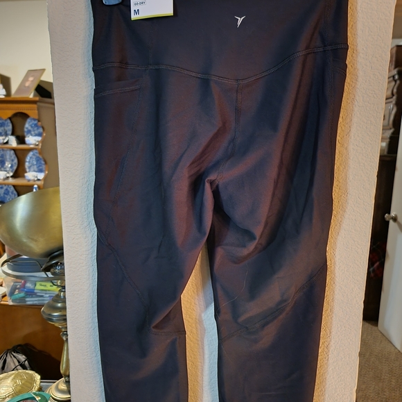 NWT Elevate Power Stretch Black sz L Leggings - Picture 5 of 5